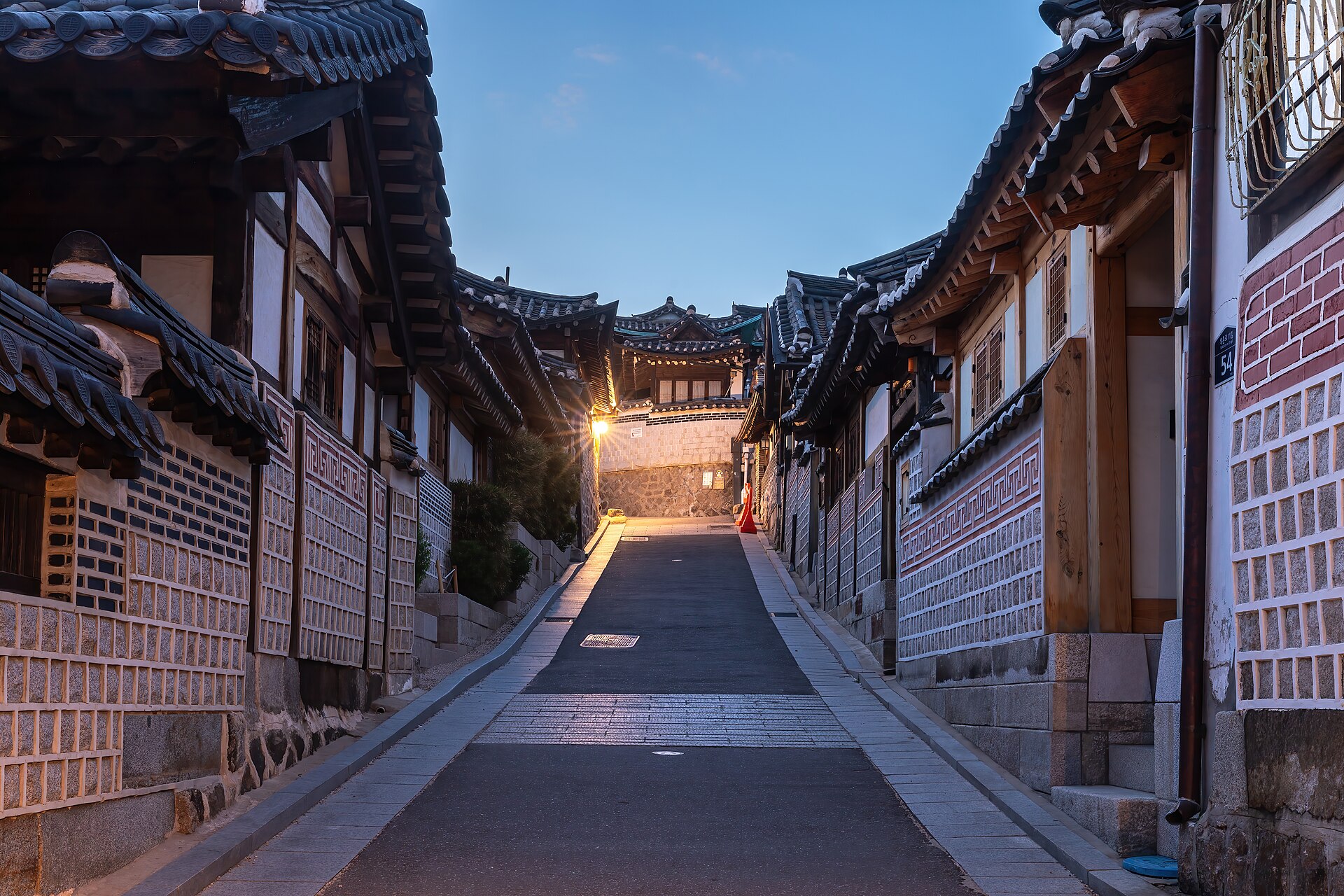 北村韓屋村の路地