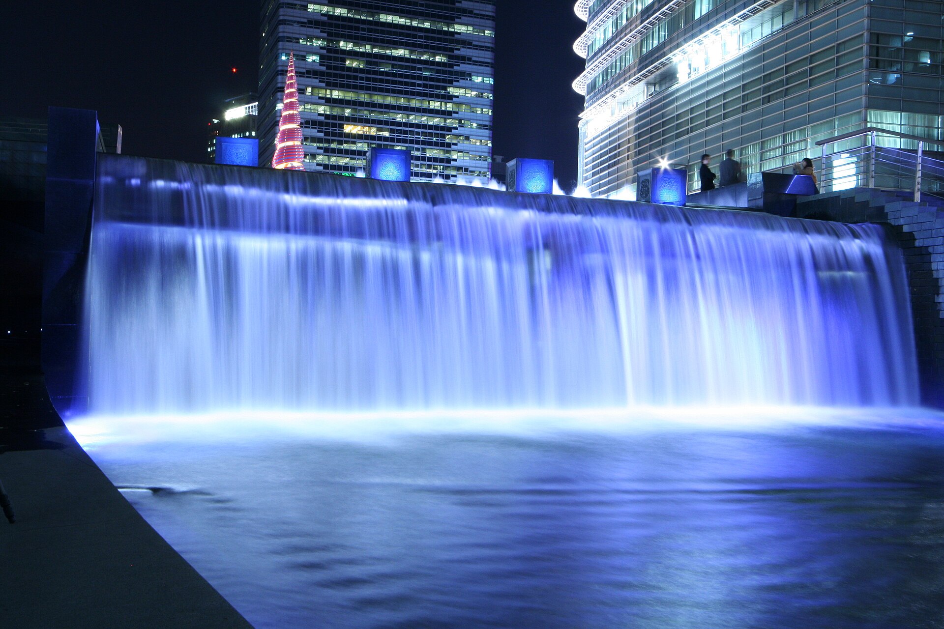 清渓川の夜